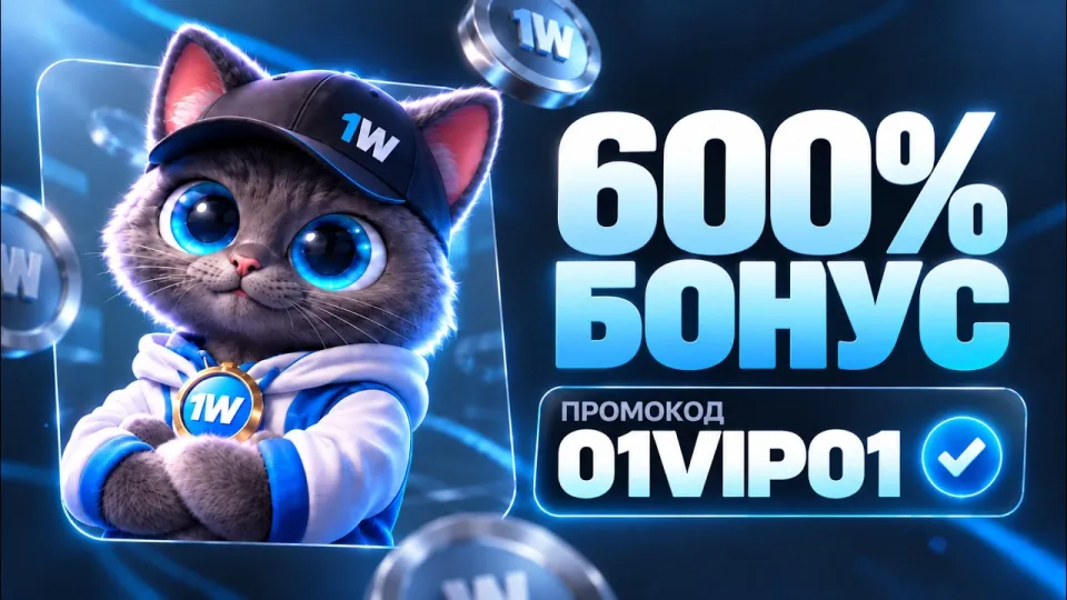 1WIN промокод 01VIP01 - как активировать лучший рабочий промокод для 1WIN и получить бонус 600%